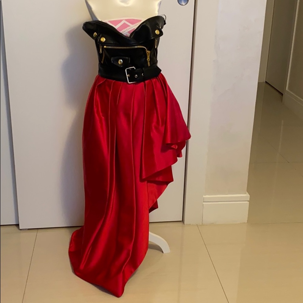 Runway Moschino gown